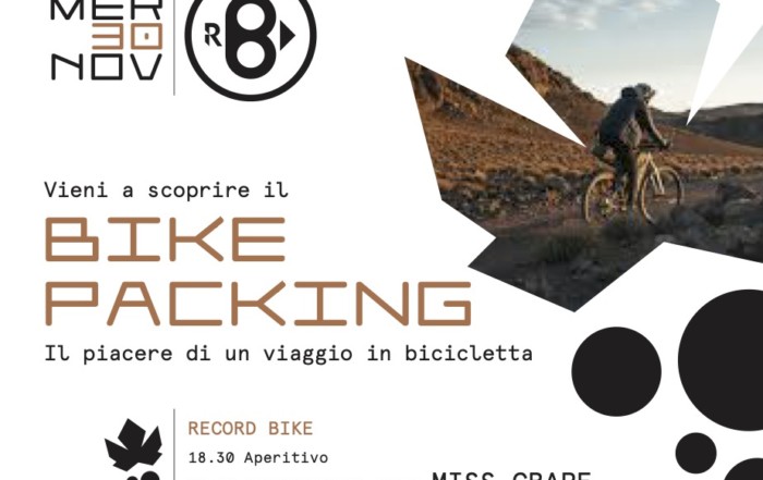 Il mondo del Bike Packing – Aperitivo con Miss Grape