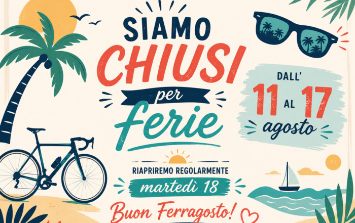 Chiusi per FERIE